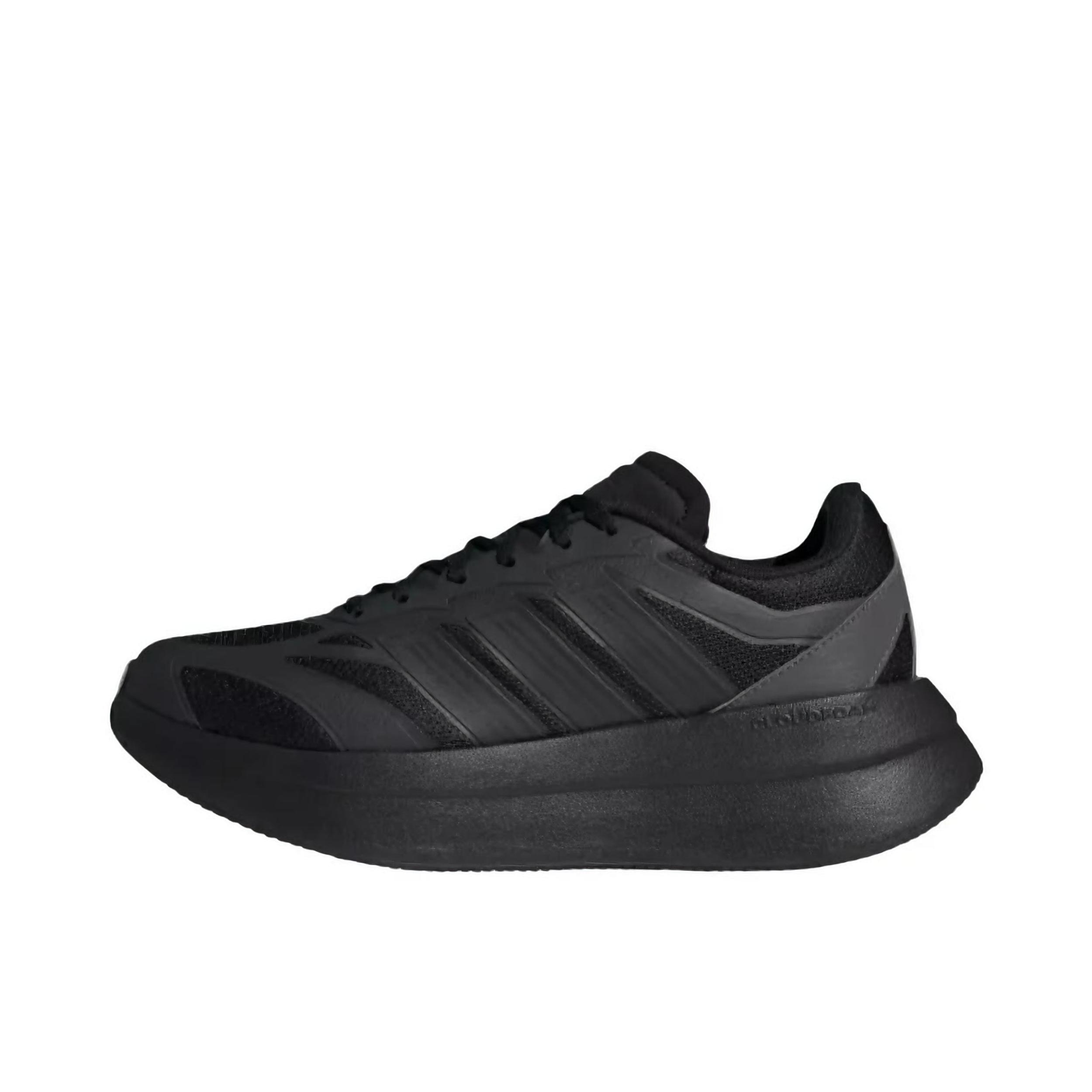 推荐商品：adidas Adirok 跑鞋 日常简约减震厚底 黑色