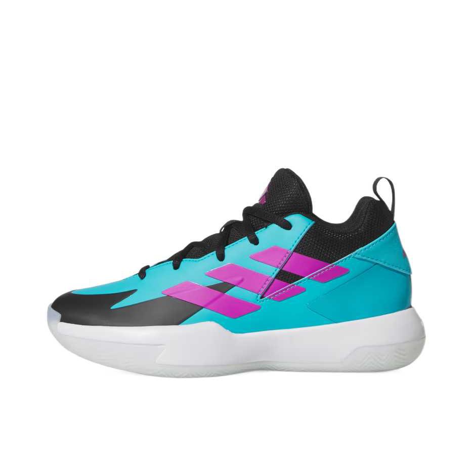 推荐商品：adidas Cross Em Up 篮球鞋 舒适减震防滑耐磨轻便耐用圆头 大童/蓝色