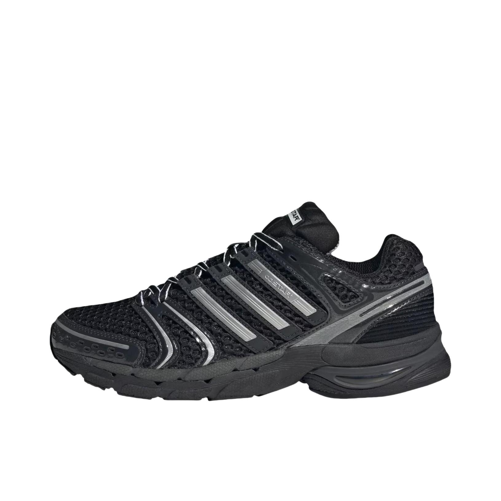 推荐商品：adidas AdiStar Control 5 跑鞋 复古耐磨支撑防滑贴合网面耐穿 黑色/白色/碳黑色