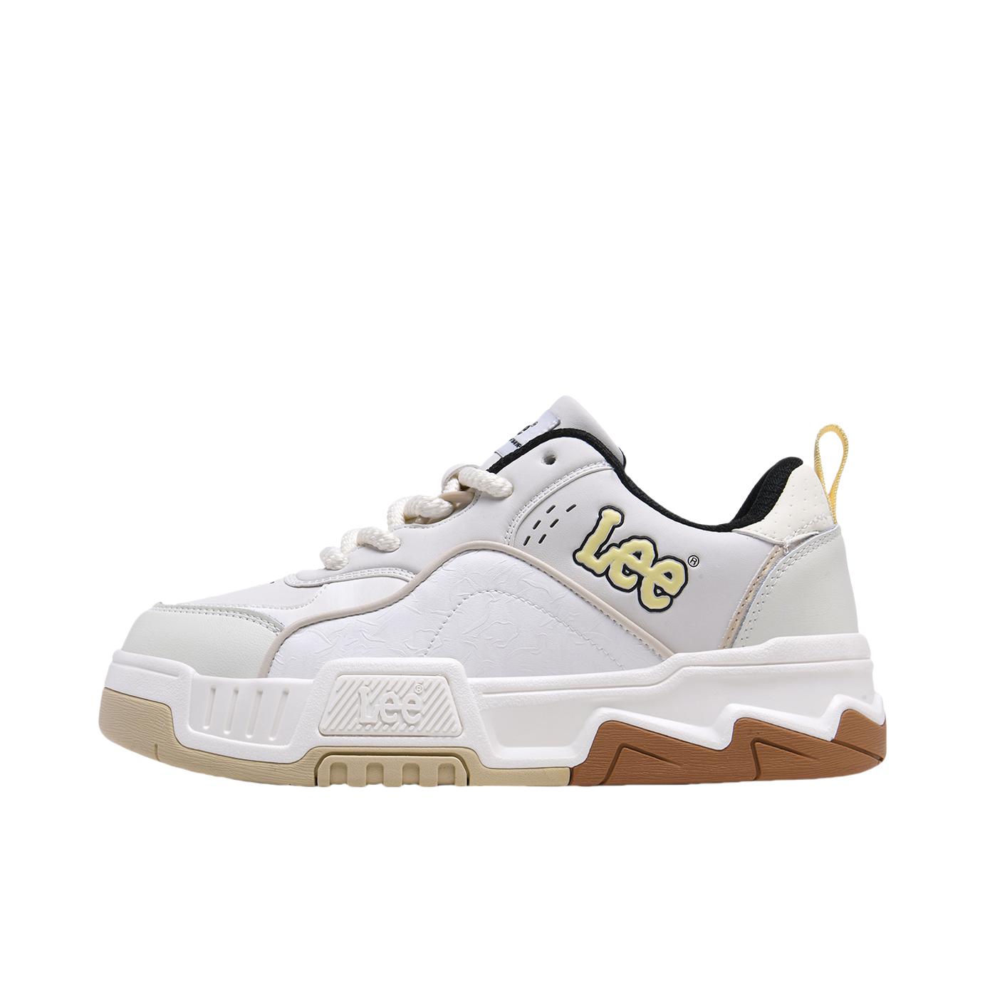 推荐商品：Lee 板鞋 户外街头简约校园增高厚底秋冬 L252UB358 卡其色