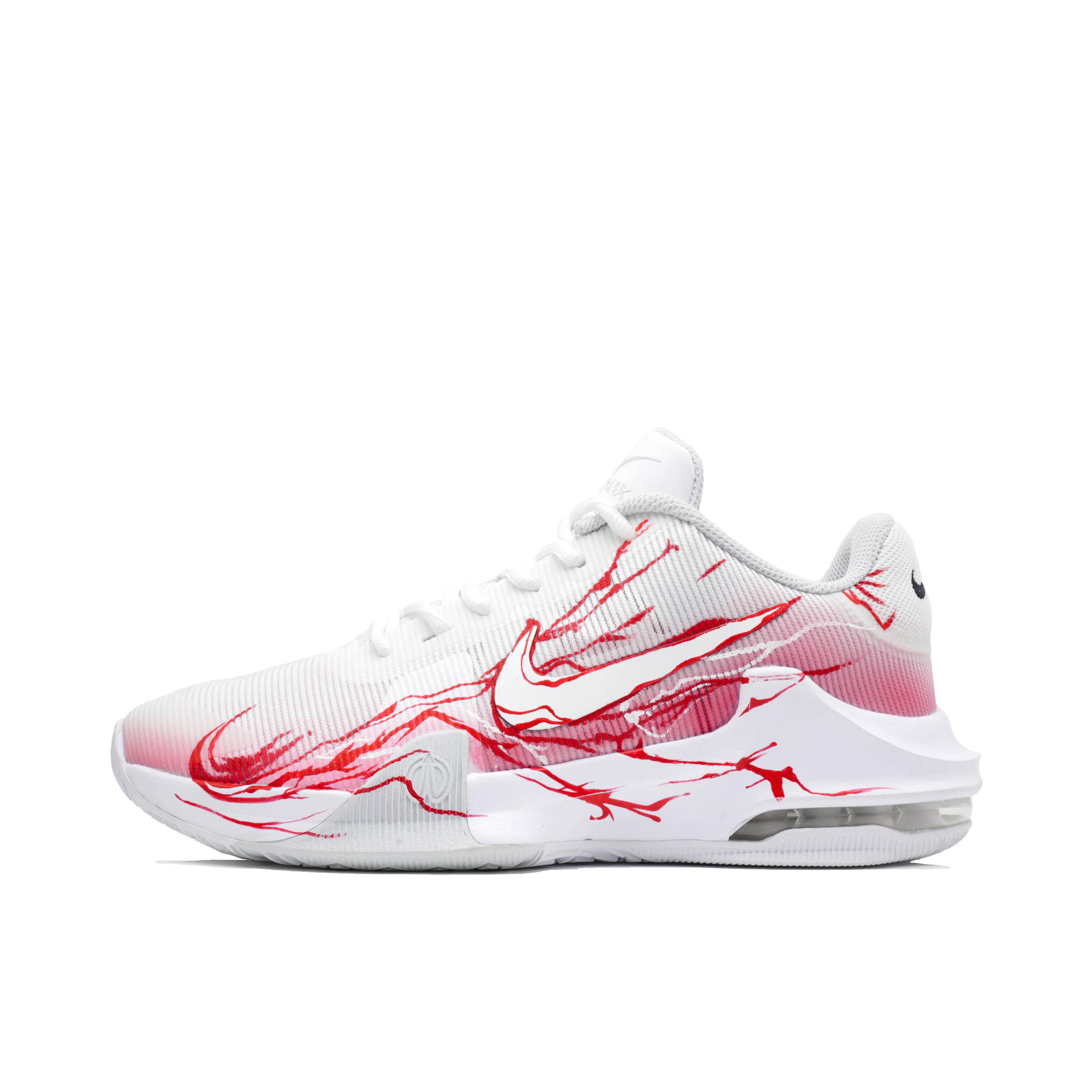 推荐商品：【定制球鞋】Nike Air Max Impact 减震回弹 防滑耐磨 美式百搭 时尚潮流 支撑 篮球鞋 心跳