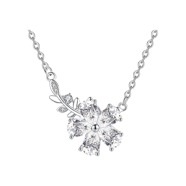 推荐商品：PARAS KORS pk莫离白首可旋转S925银项链 00001