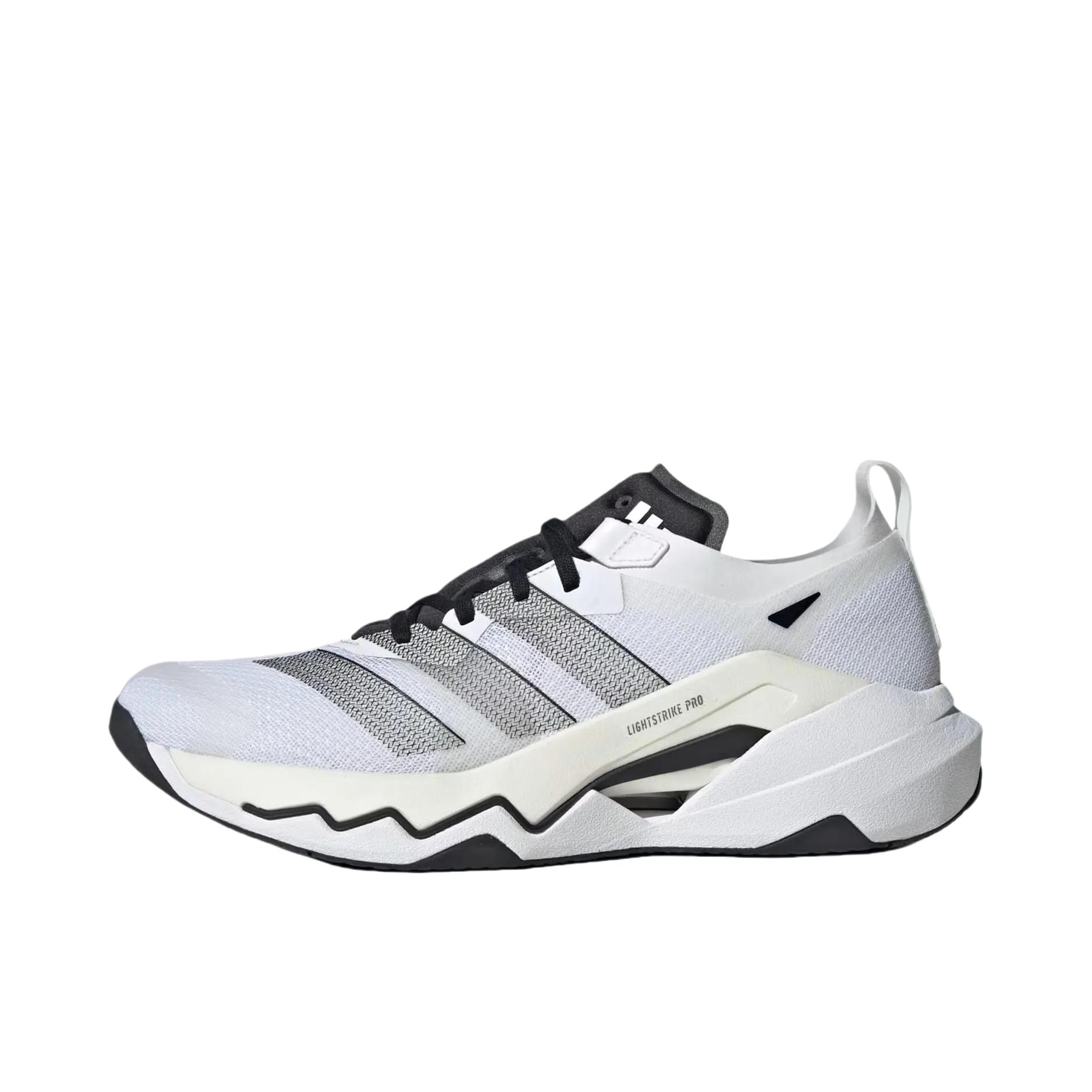 推荐商品：adidas Rapidmove Pro 训练鞋 支撑轻便橡胶厚底贴合 白色