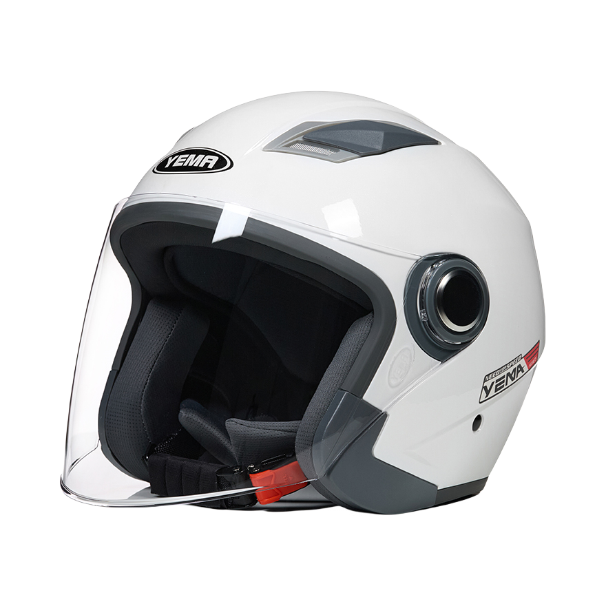 推荐商品：YEMA/野马 YM-626S 3C认证 轻便透气 防雾 半盔 电动车头盔