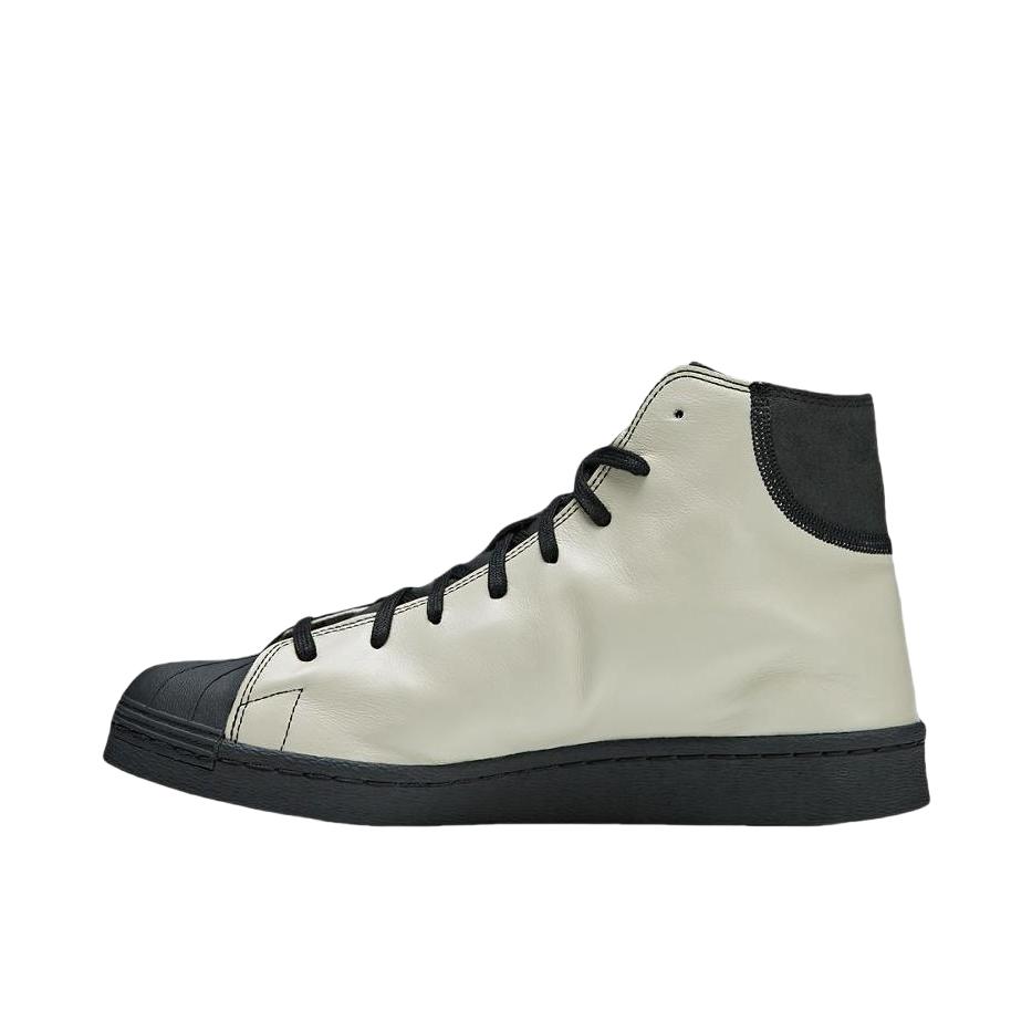 推荐商品：Y-3 板鞋 皮革轻便系带高帮 黑色