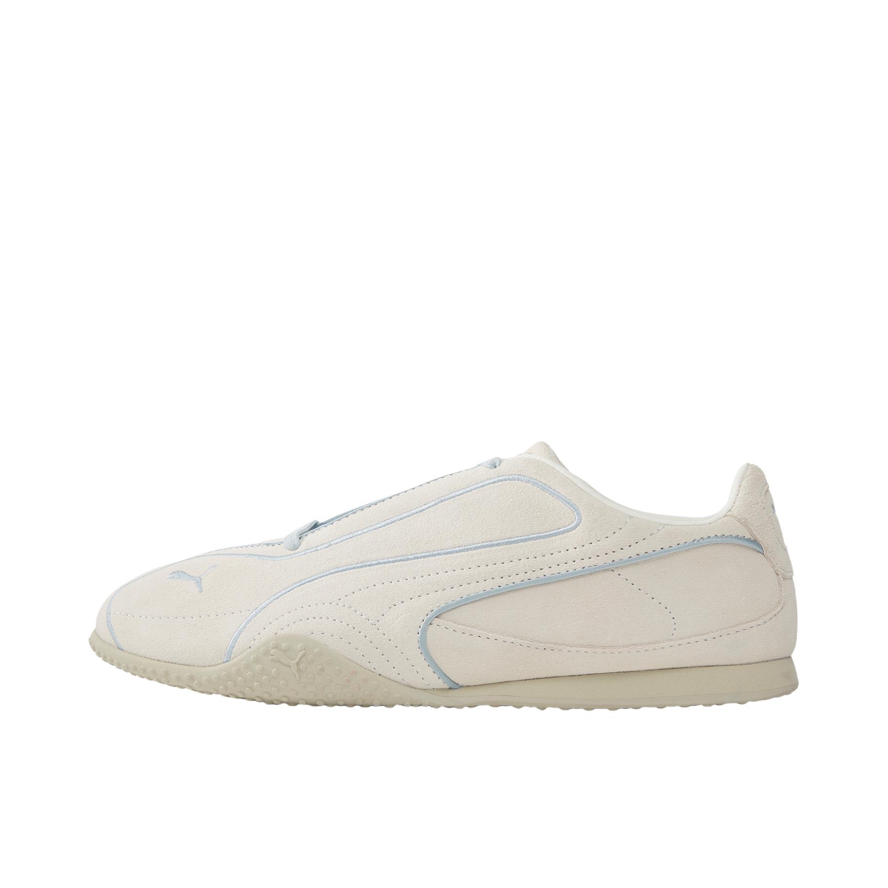 推荐商品：Puma/彪马 Bella V2 薄底鞋 训练鞋 百搭 耐磨 低帮撞色 米白色/霜蓝色