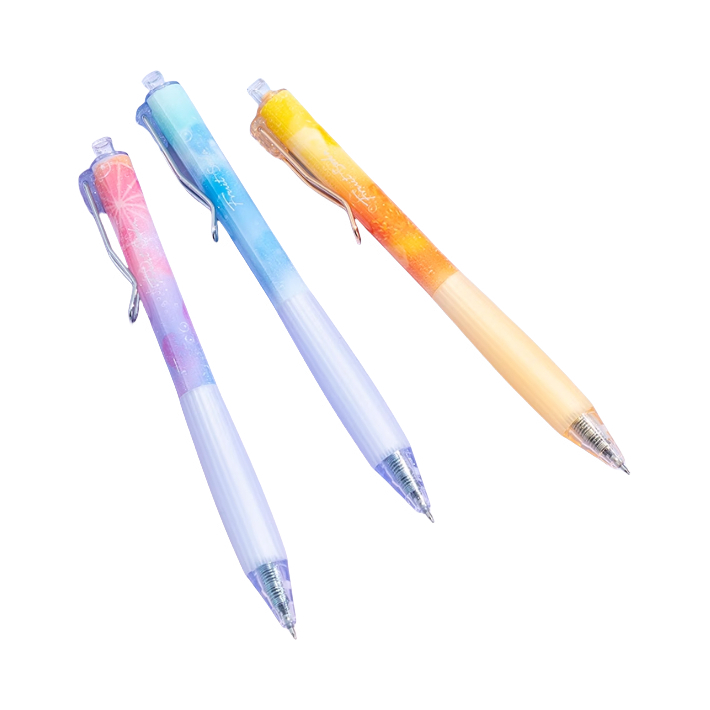 推荐商品：MASMARCU 0.5mm ST笔尖 气泡果果按动中性笔 多色组合 AGPH8536