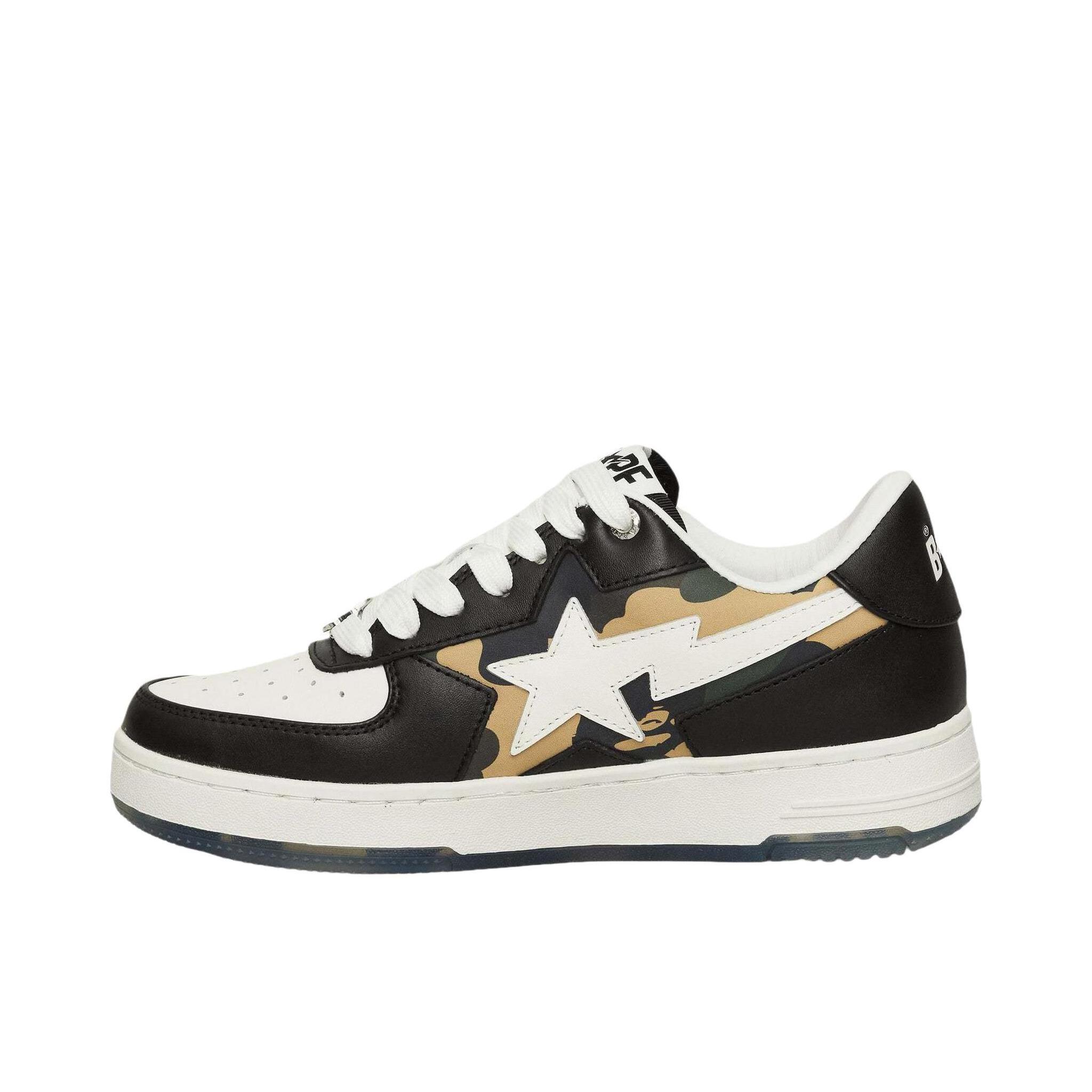 推荐商品：A BATHING APE BAPE STA Icon 2 M2 板鞋 百搭耐磨舒适防滑 黑色
