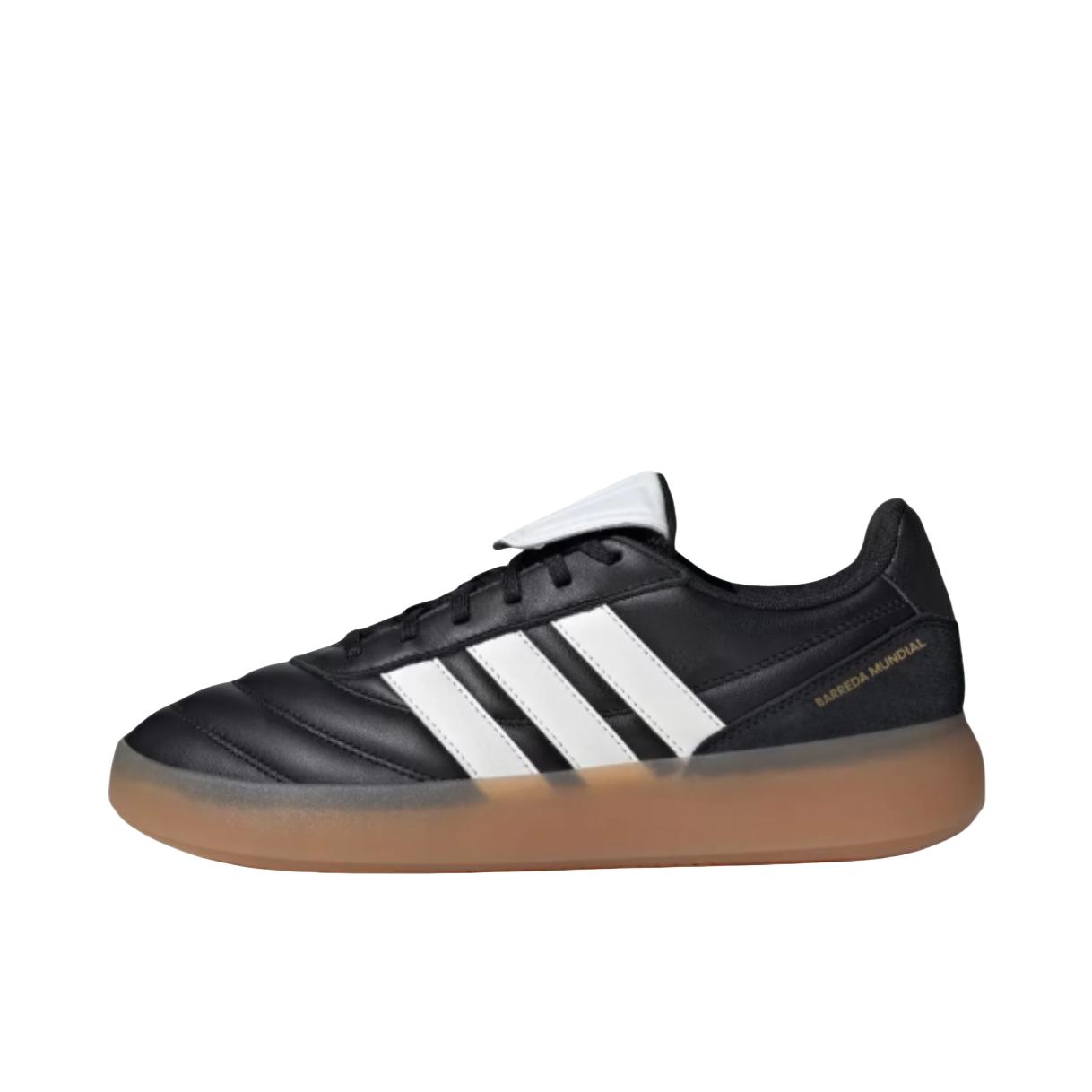 推荐商品：adidas BARREDA MUNDIAL 板鞋 百搭时尚舒适贴合圆头 黑色