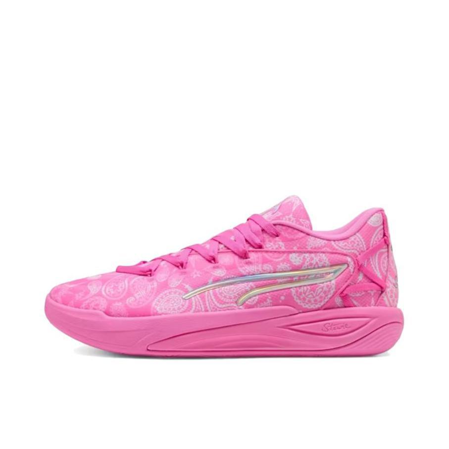 推荐商品：Puma/彪马 Stewie 4 柔软 防滑 耐磨 低帮 篮球鞋 女款/粉色