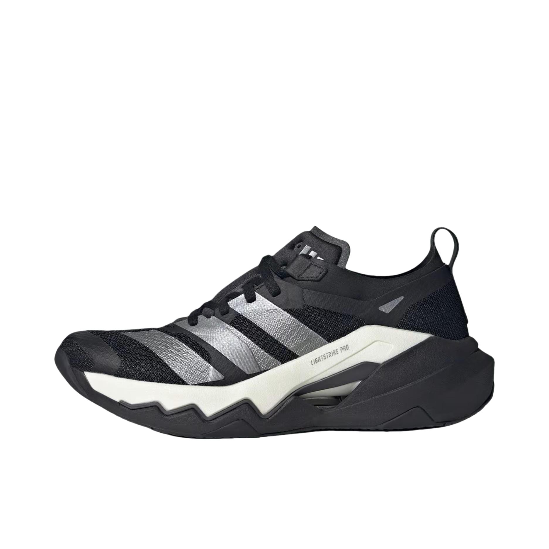 推荐商品：adidas Rapidmove Pro 训练鞋 支撑轻便橡胶厚底贴合 黑色