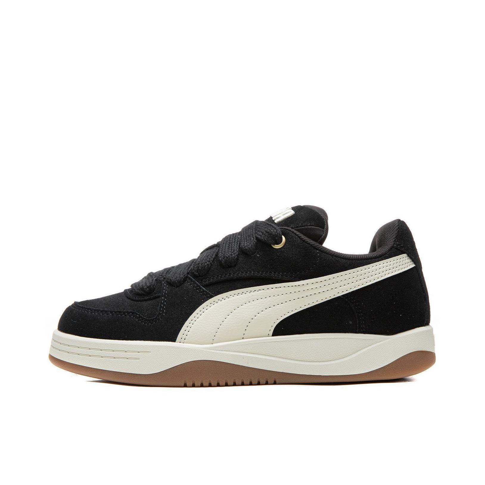 推荐商品：Puma/彪马 Park Luna 面包鞋 板鞋 百搭耐磨低帮系带合成革 女款/黑色