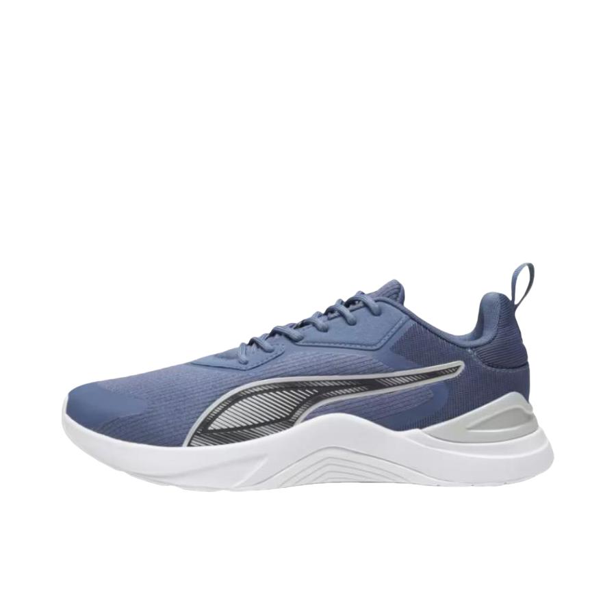 推荐商品：Puma/彪马 Infusion 防滑耐磨 舒适圆头 缓震 网面 跑鞋 377893 蓝色 
