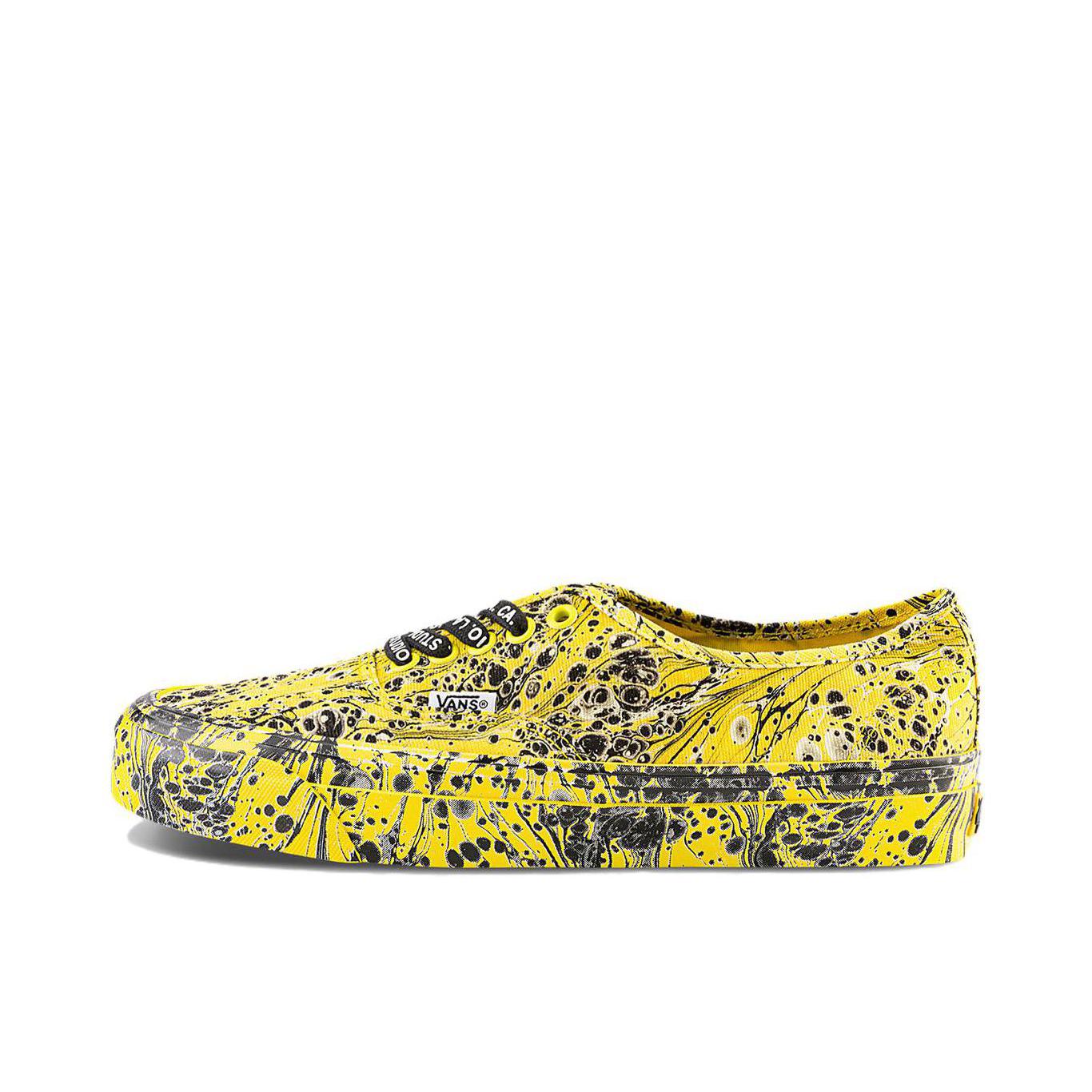 推荐商品：Vans/范斯 Authentic Reissue 44 系带 防滑耐磨 舒适透气 平底 帆布鞋 SRLA联名联名/黄色
