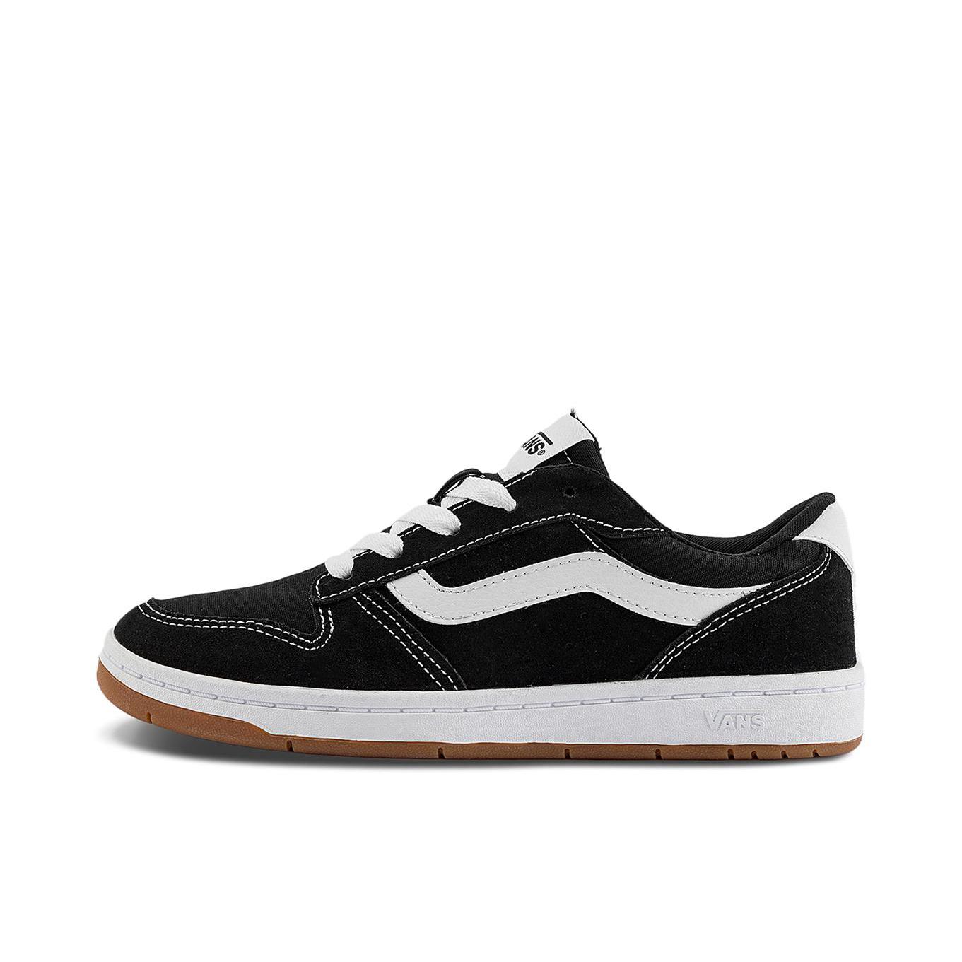 推荐商品：Vans/范斯 RYLAND LS 板鞋 防滑耐磨舒适低帮系带复古百搭 女款/黑色