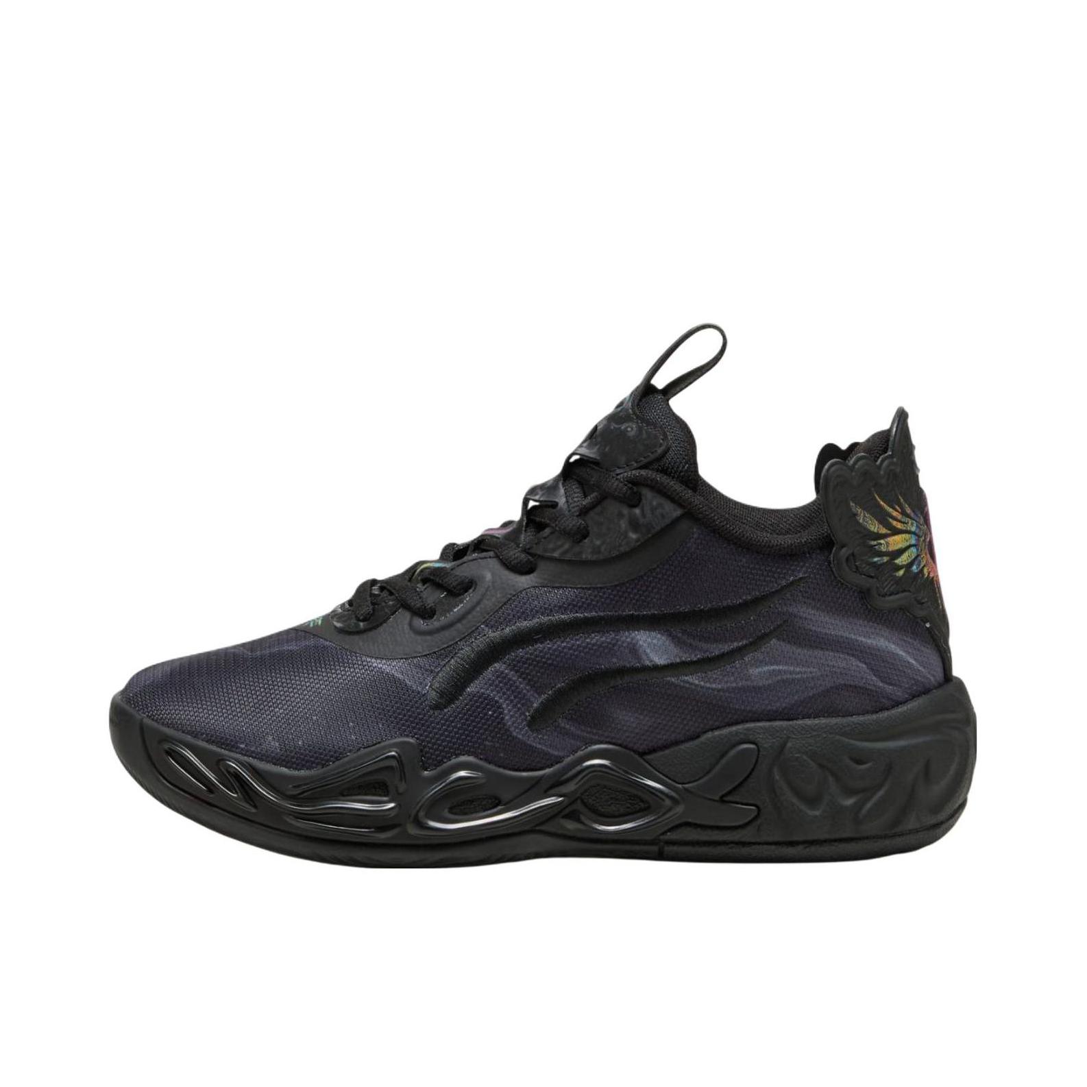 推荐商品：Puma/彪马 MB.04 鲍尔4 防滑耐磨 缓震 舒适透气 篮球鞋 黑色