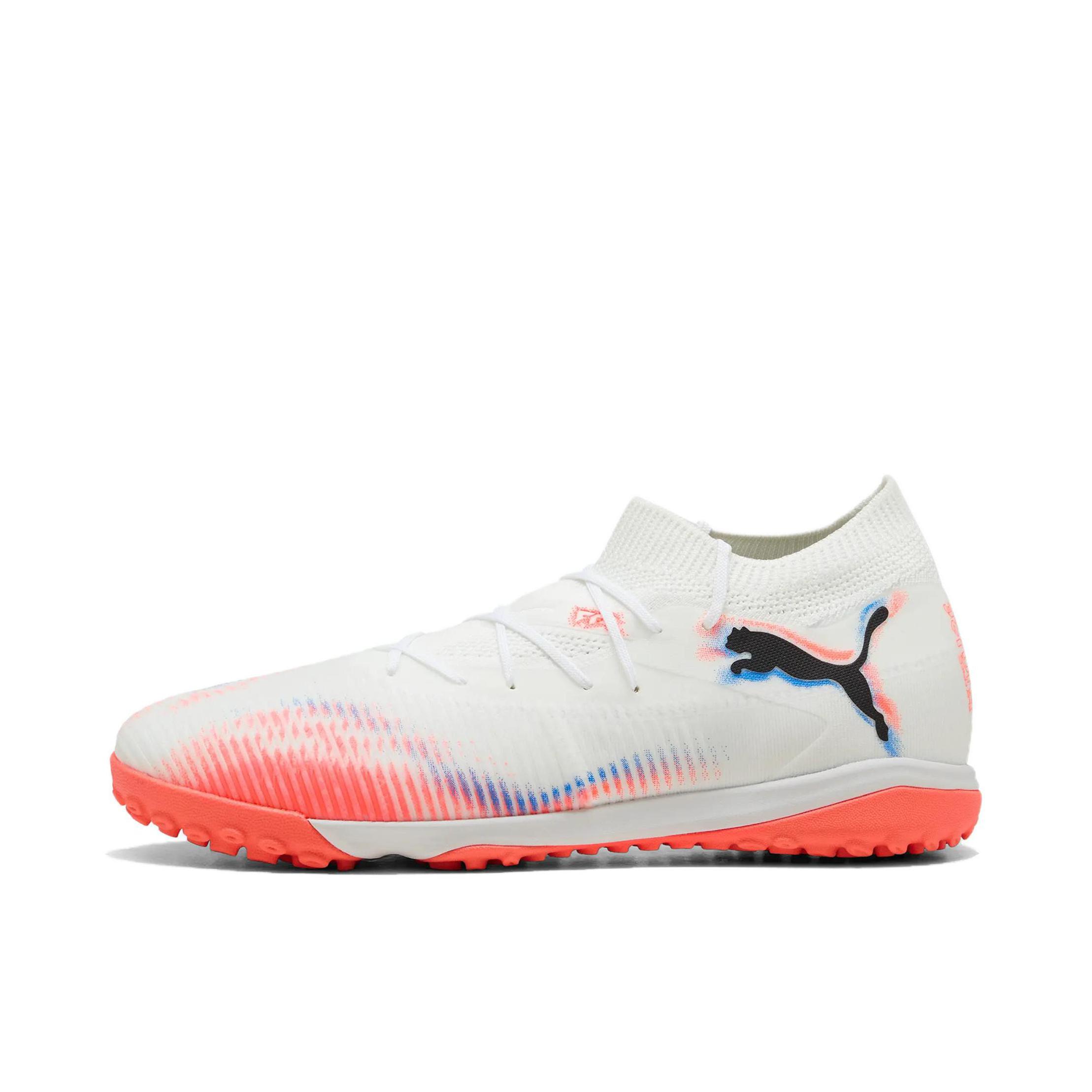 推荐商品：Puma/彪马 FUHTURE 8 MATC  足球鞋 钉鞋 TT人造草坪碎钉中帮 白色/黑色/亮红色