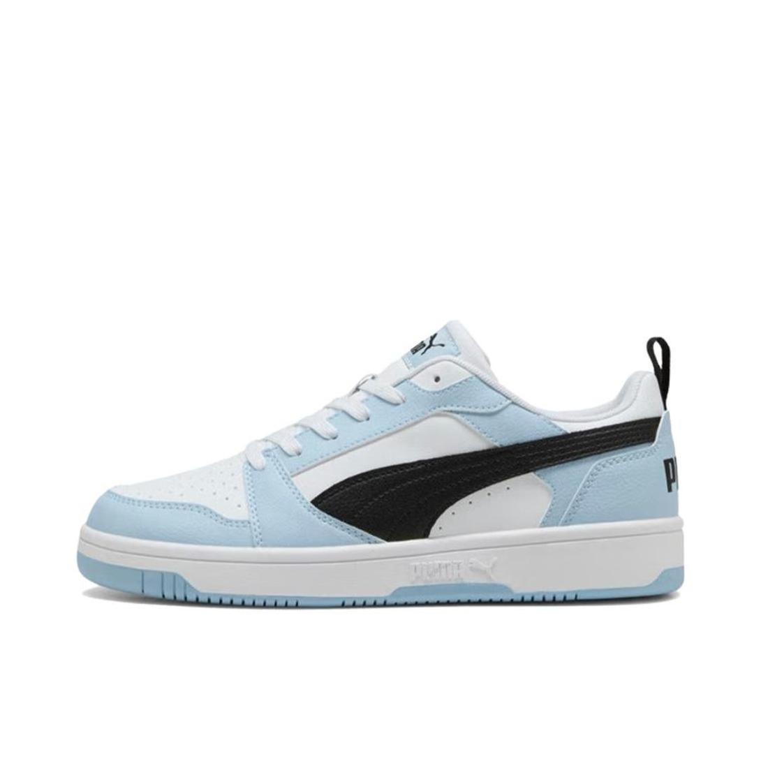 推荐商品：Puma/彪马 Rebound V6 小白鞋 板鞋 防滑耐磨舒适透气轻便复古百搭薄底耐穿篮球风 白色/黑色/浮潜蓝