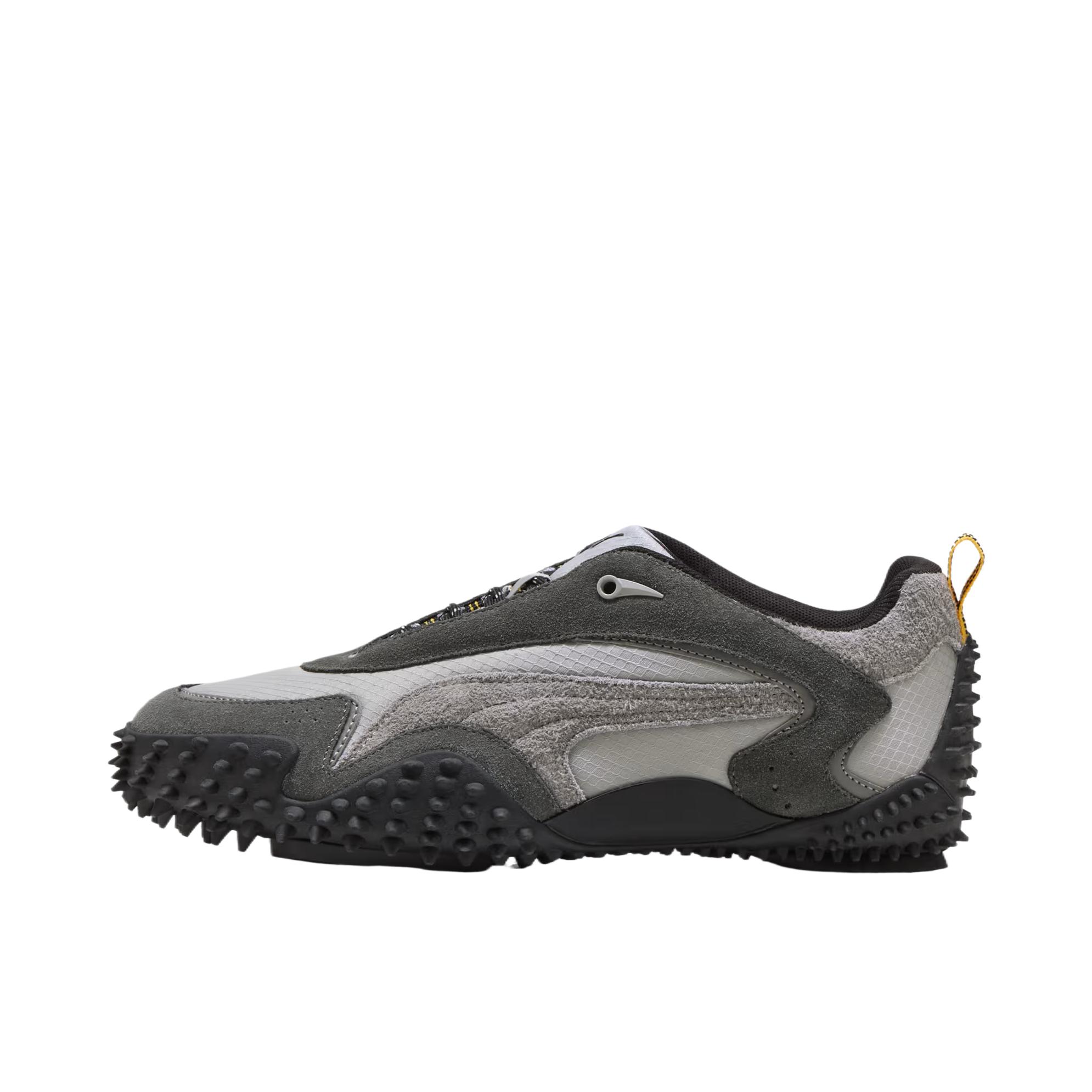 推荐商品：Puma/彪马 Mostro 运动休闲鞋 经典复古防滑耐磨舒适透气圆头网布短跑千禧风薄底贴合 浅灰色/黑色