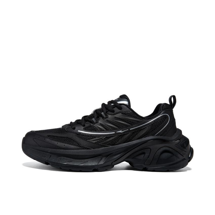 推荐商品：鸿星尔克 老爹鞋 透气复古百搭 51125302260 正黑色