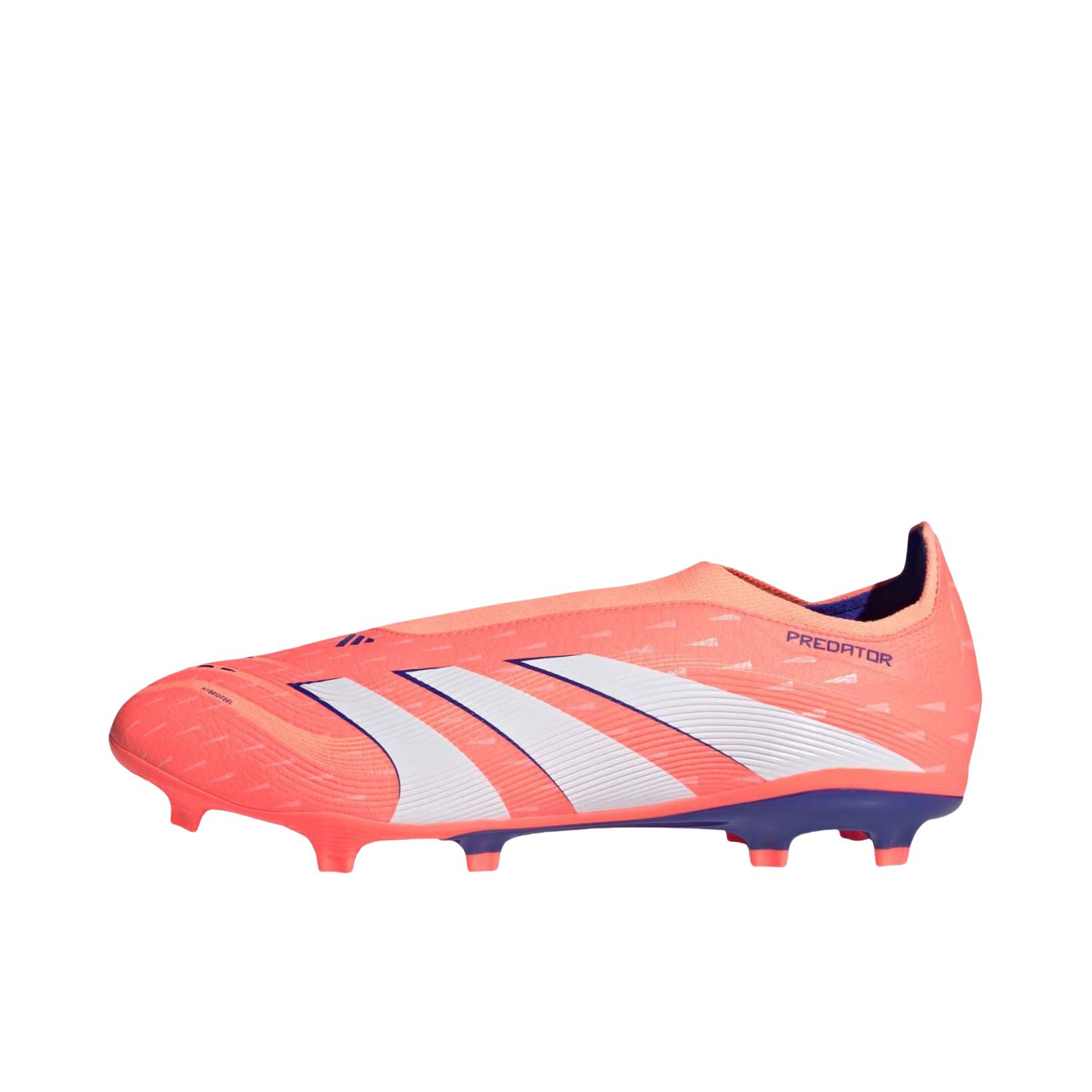 推荐商品：adidas Predator Elite LL FG 顶级 胶质长钉 防滑耐磨 舒适减震 足球鞋 珊瑚橙
