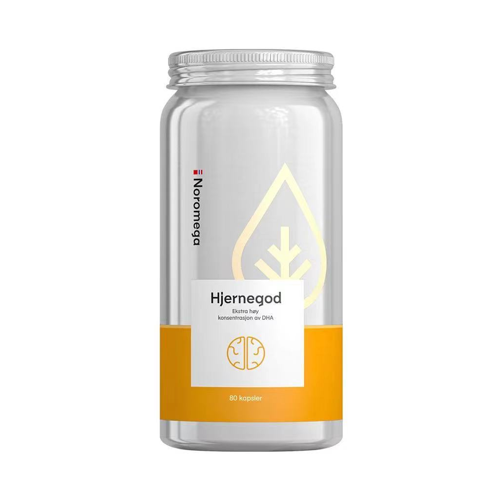 推荐商品：Noromega 大脑鱼油胶囊 瓶装 高纯度增强记忆力