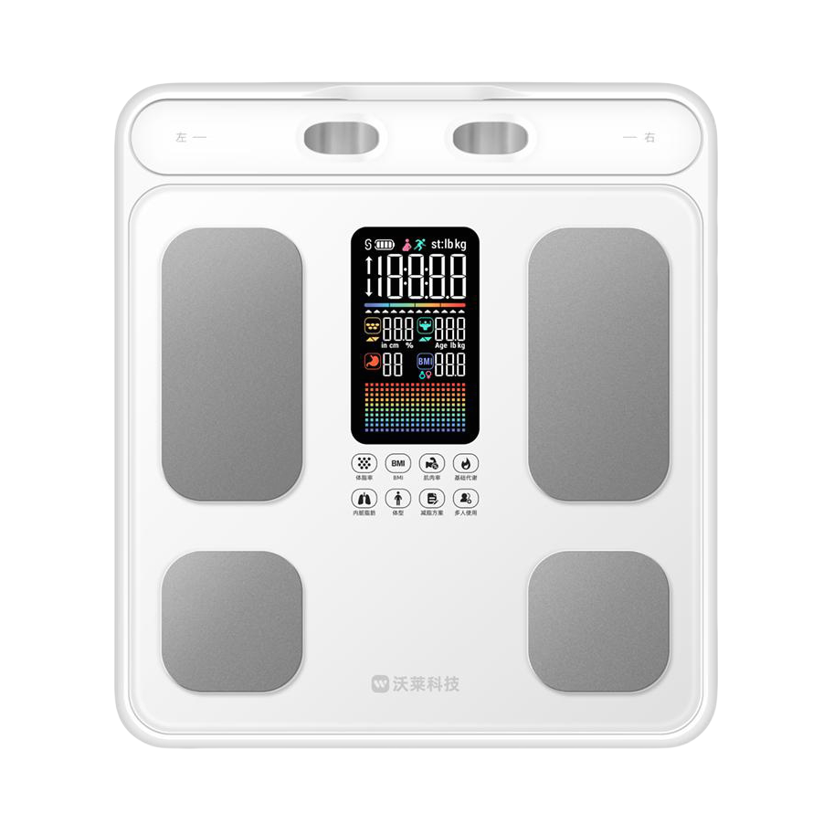 推荐商品：ICOMON/沃莱 P3 体脂秤 健康秤 精准测量 彩屏智显