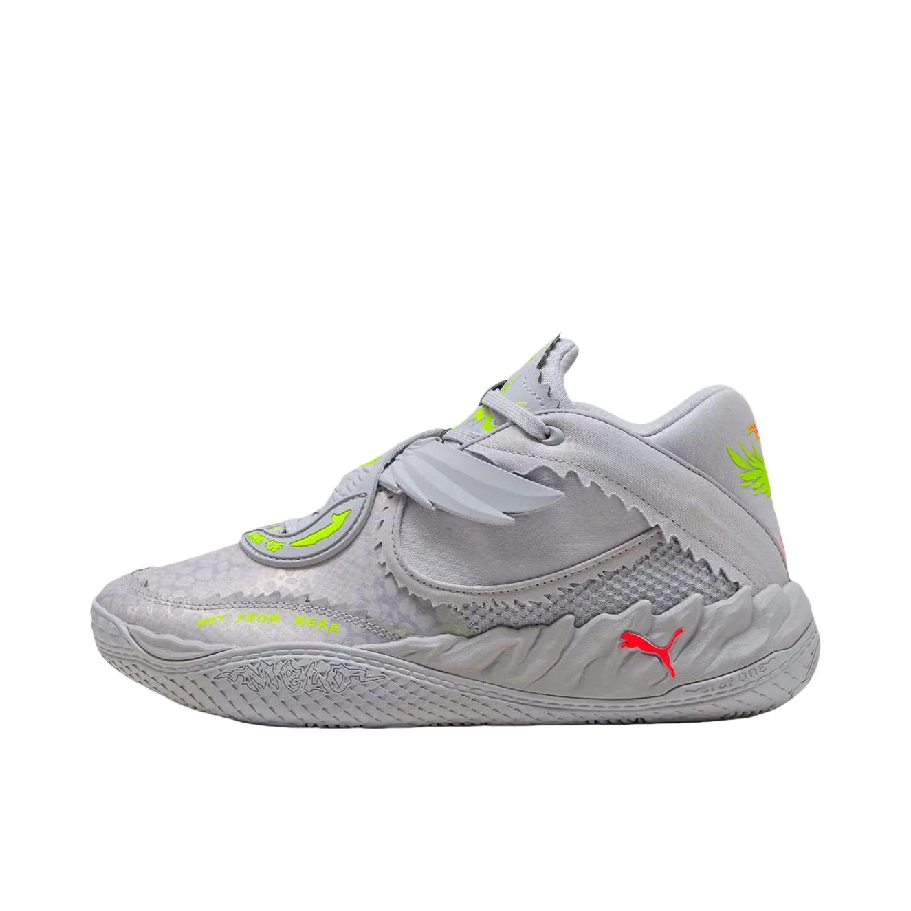 推荐商品：Puma/彪马 MB.05 篮球鞋 百搭系带圆头舒适 LAMELO BALL联名/灰色