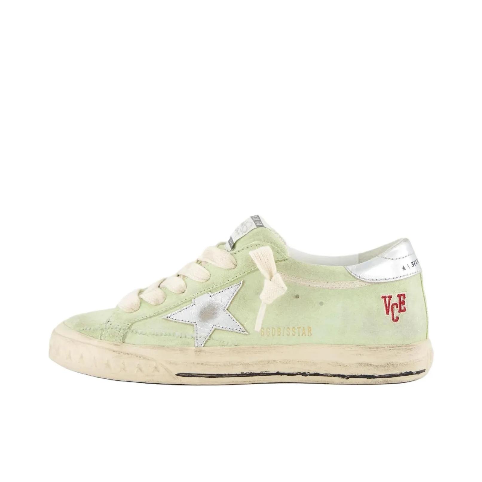 推荐商品：GOLDEN GOOSE 板鞋 圆头系带低帮平跟 女款/绿色