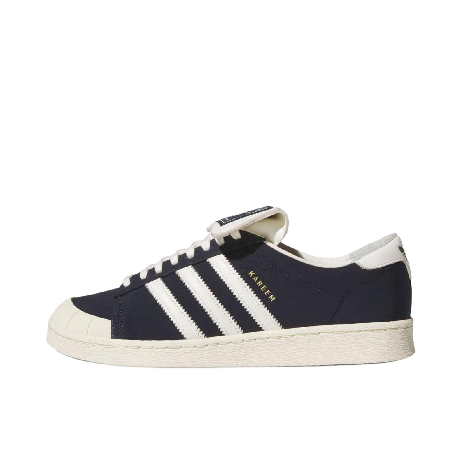 推荐商品：adidas Originals  Jabbar  防滑耐磨 舒适 复古百搭 时尚 运动休闲鞋 Willy Chavarria联名/黑色/白色