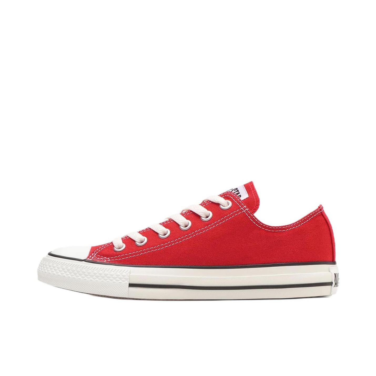 推荐商品：Converse/匡威 All Star Light Plts Ox 帆布鞋 轻便透气防滑耐磨低帮系带圆头舒适百搭 红色