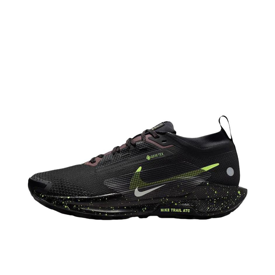 推荐商品：Nike Pegasus Trail 5 跑鞋 越野耐磨防水缓震训练回弹贴合耐用 黑色/绿色