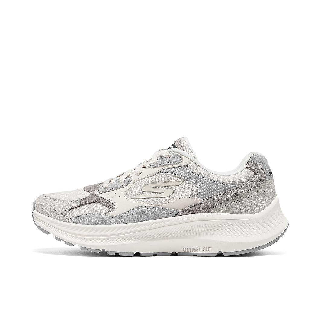 推荐商品：Skechers/斯凯奇 Go Run Consistent 2.0 缓震回弹 防滑耐磨 网面透气 舒适百搭 慢跑 跑鞋 女款/乳白色
