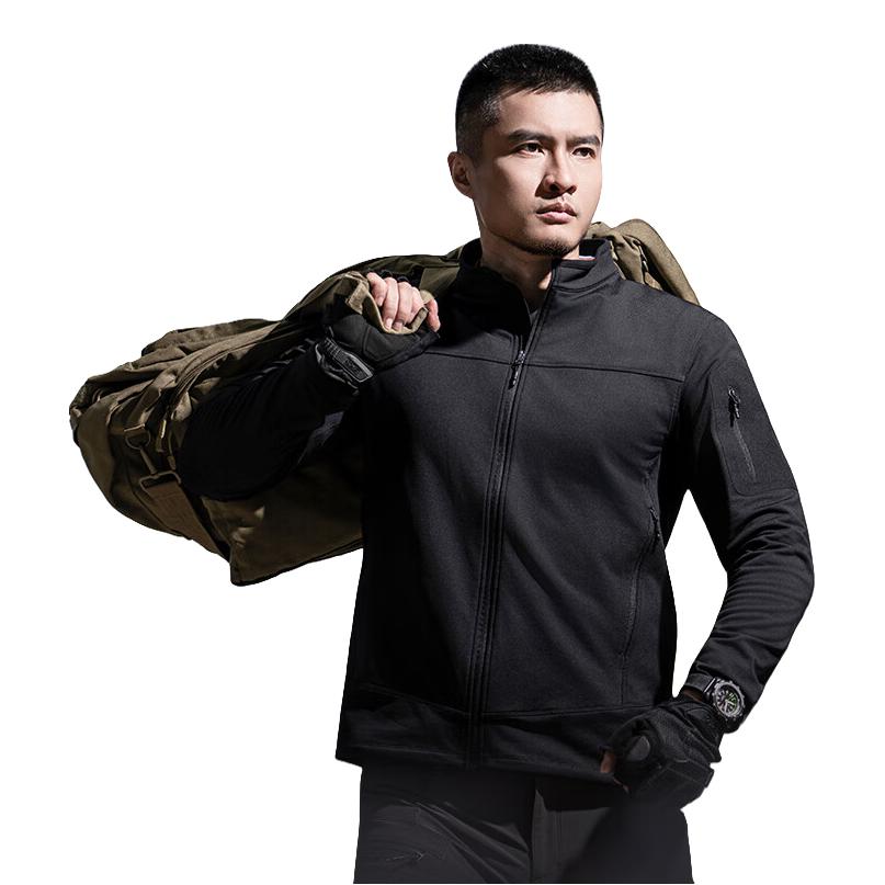 推荐商品：【张译同款】Dragon Tooth/龙牙 三代幻刃开衫轻量机能抓绒衣 0113ZLY061 极夜黑