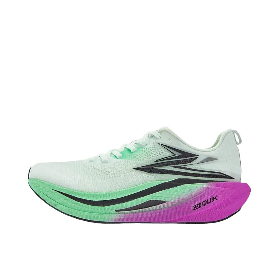 推荐商品：361度 飞燃5.0 MIX 跑鞋 柔性全掌碳板马拉松竞速回弹短跑体测训练防滑长跑减震 顶峰