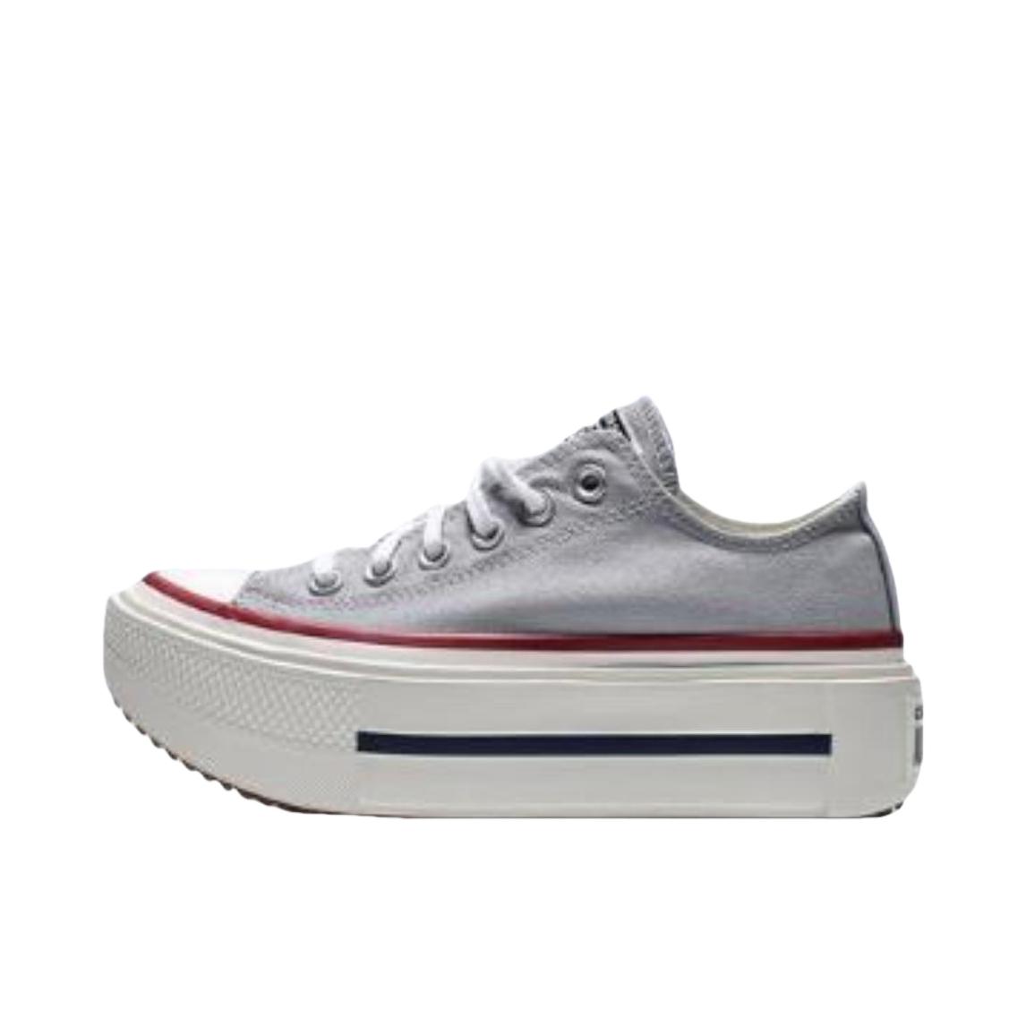 推荐商品：Converse/匡威 All Star Lift Double Stack 帆布鞋 休闲运动双层贴合耐穿甜酷 灰色