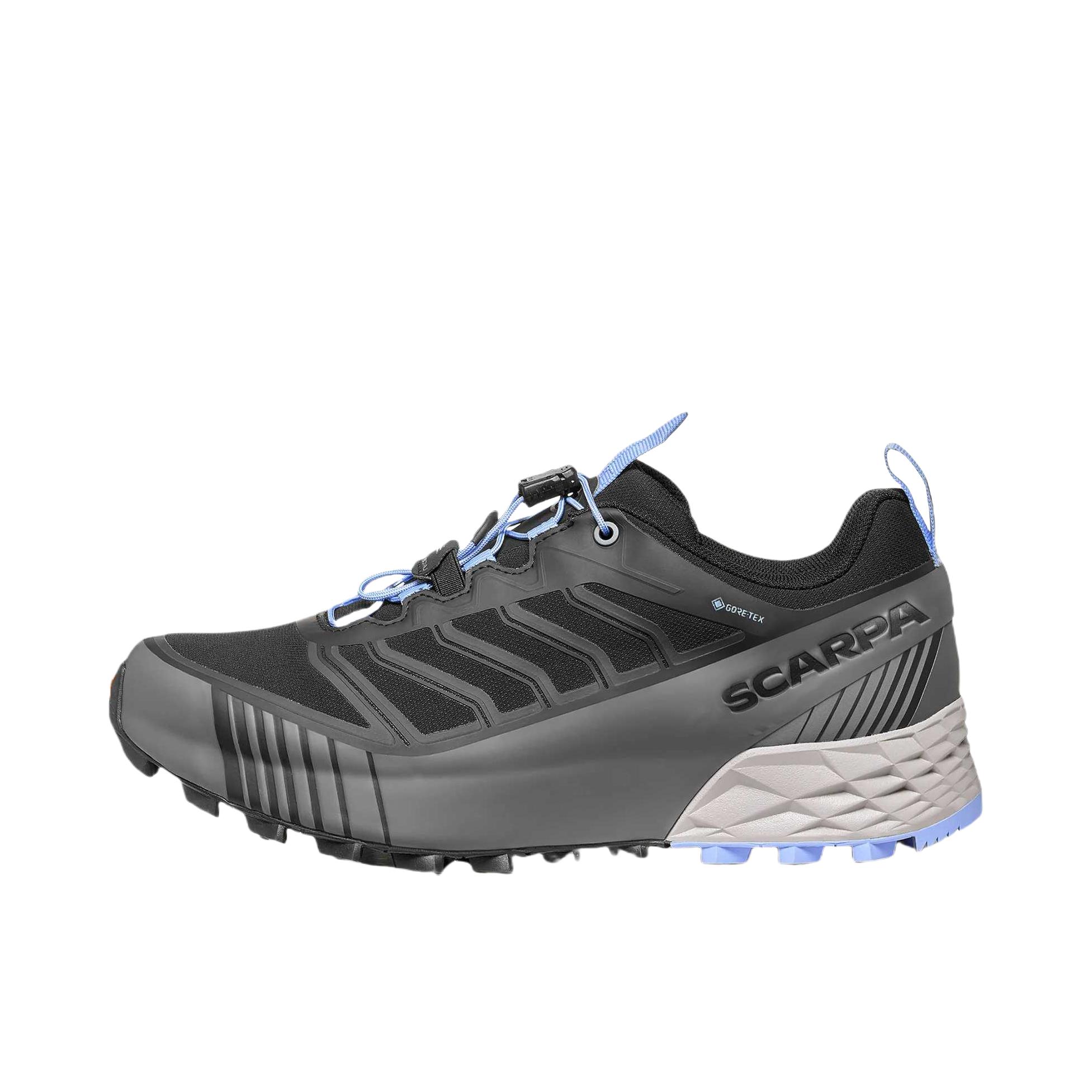 推荐商品：Scarpa/思卡帕 Ribelle Run 2 GTX 登山鞋 户外鞋 简约平跟舒适 女款/黑色