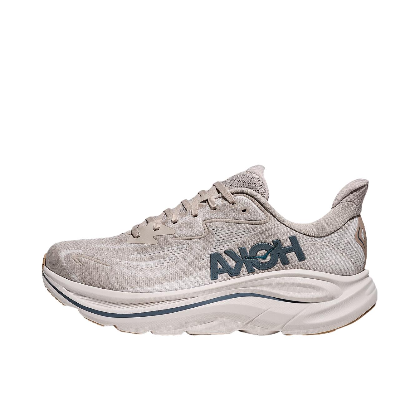 推荐商品：HOKA ONE ONE  CLIFTON 10  轻量 缓震 防滑 入门 训练 克利夫顿 10 跑鞋 浅烟灰/云雾灰