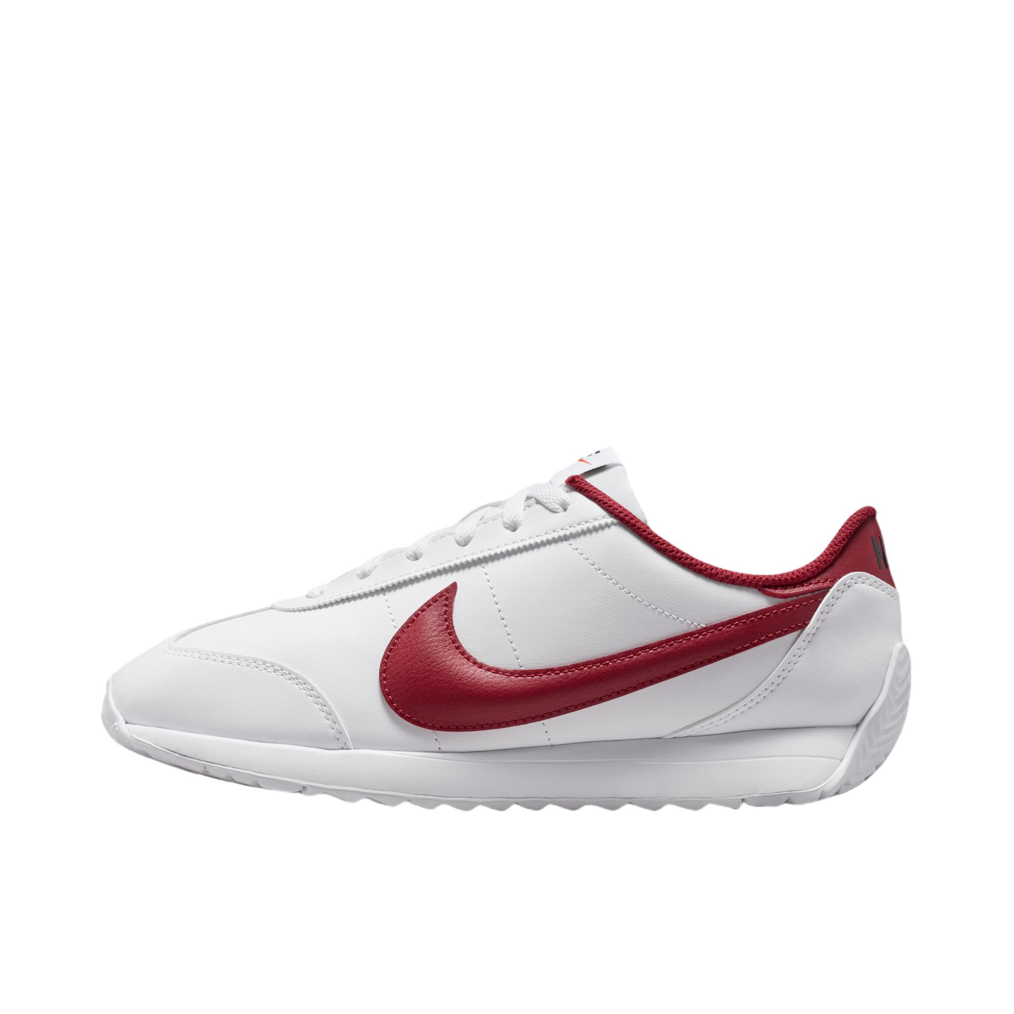 推荐商品：Nike Pacific 复古 减震 薄底鞋 圆头 训练鞋 白色/深队红/黑色
