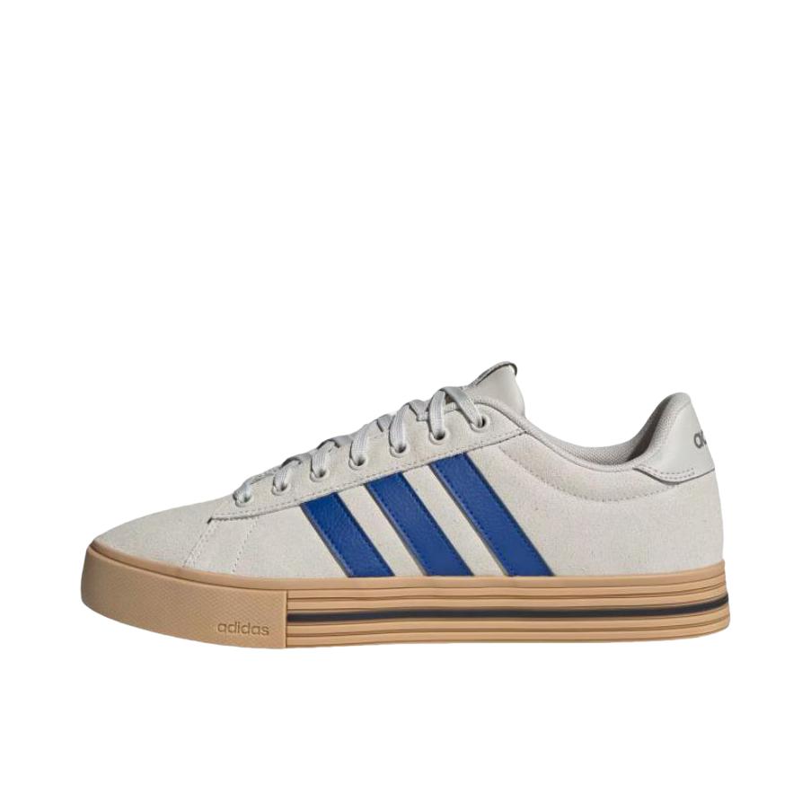 推荐商品：adidas neo Daily 4.0 板鞋 轻便舒适防滑耐磨复古百搭合成革轻运动 浅灰色 