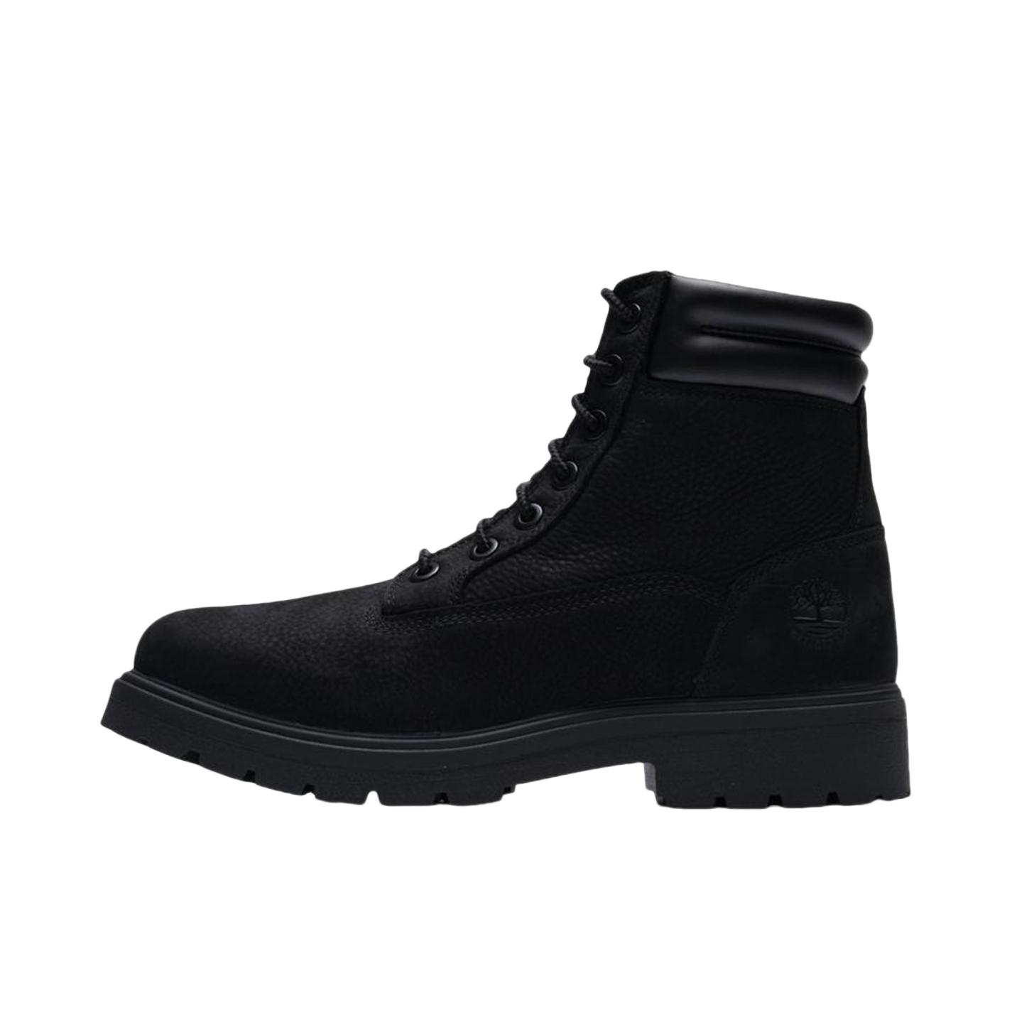 推荐商品：Timberland/添柏岚 马丁靴 防水时尚舒适潮流头层牛皮短筒增高防滑 黑色