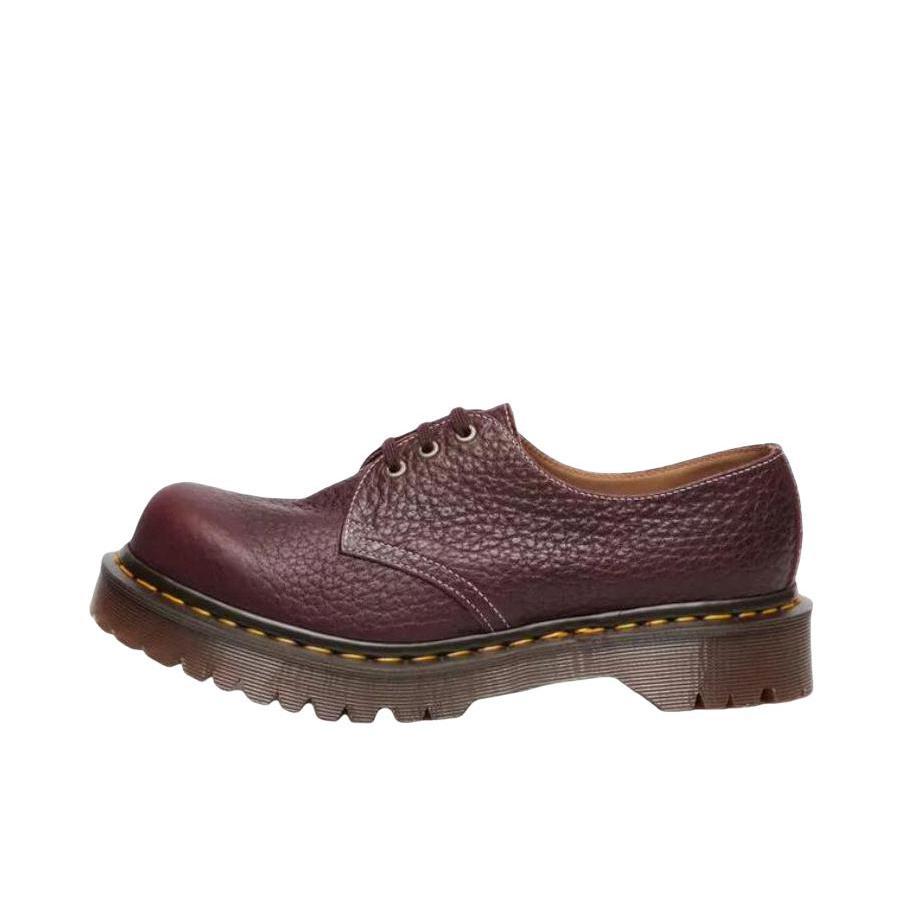 推荐商品：Dr. Martens 1461 运动休闲鞋 百搭系带时尚 酒红色