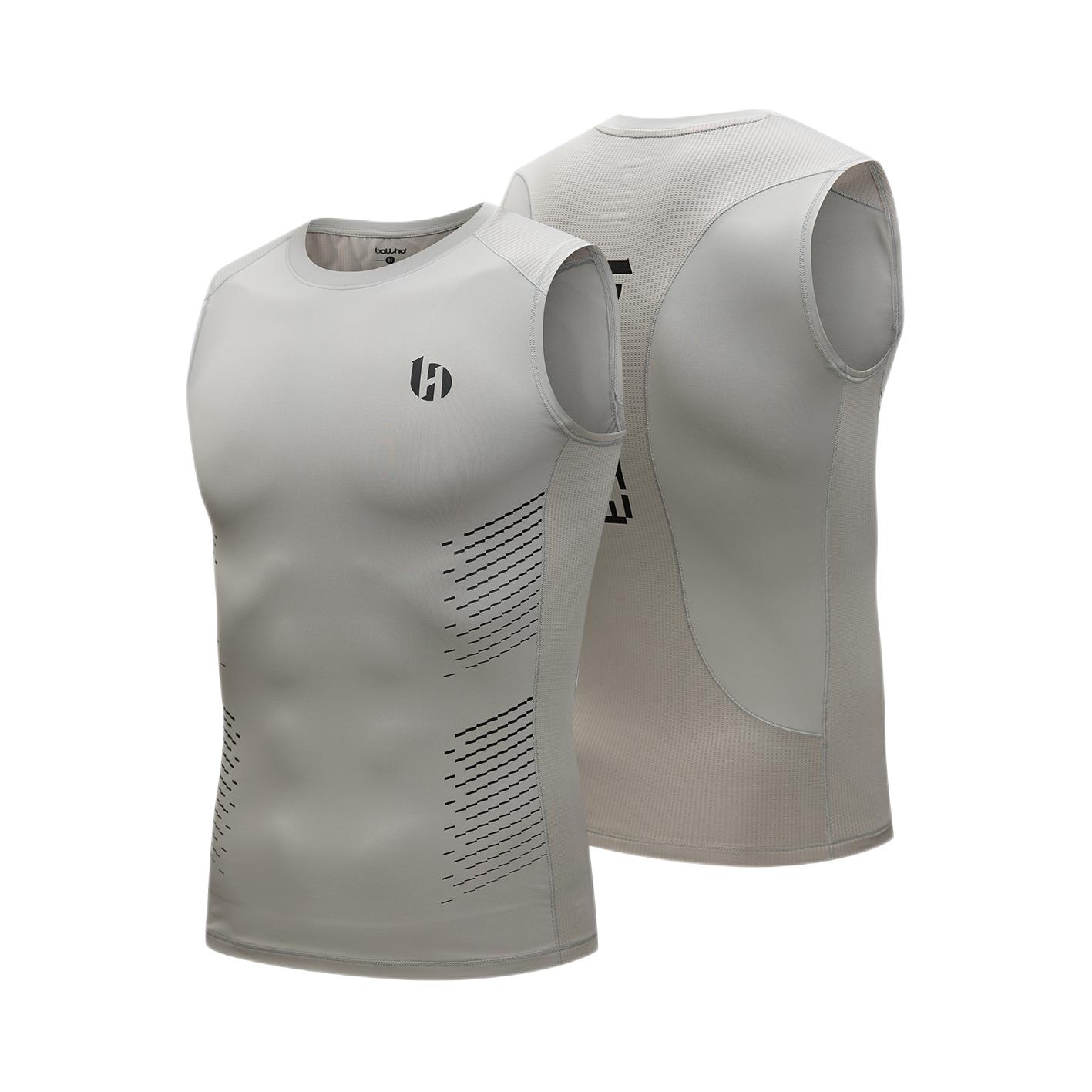 推荐商品：BALLHO 速干吸湿排汗紧身衣 BHBX-25020 灰