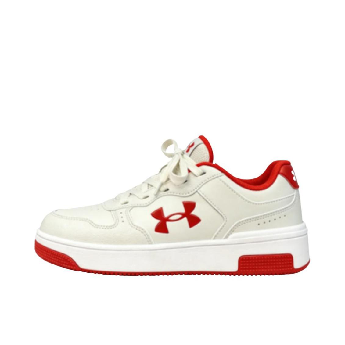 推荐商品：Under Armour/安德玛 板鞋 防滑潮流时尚 米色/白色/红色