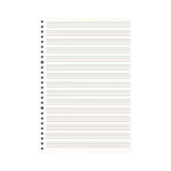 推荐商品：四方伙伴 B5 60张/本 26孔 活页替芯