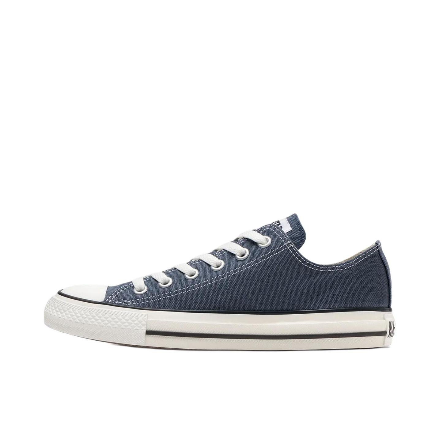 推荐商品：Converse/匡威 Chuck Taylor All Star 帆布鞋 常青款轻便防滑耐磨百搭复古圆头减震贴合高帮 牛仔蓝/羽白色