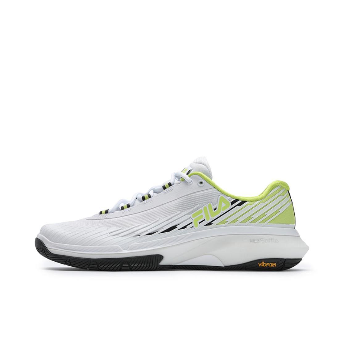 推荐商品：FILA/斐乐 Athletics 舒适 百搭 低帮 时尚 网球鞋 斐乐白/柠檬冰绿
