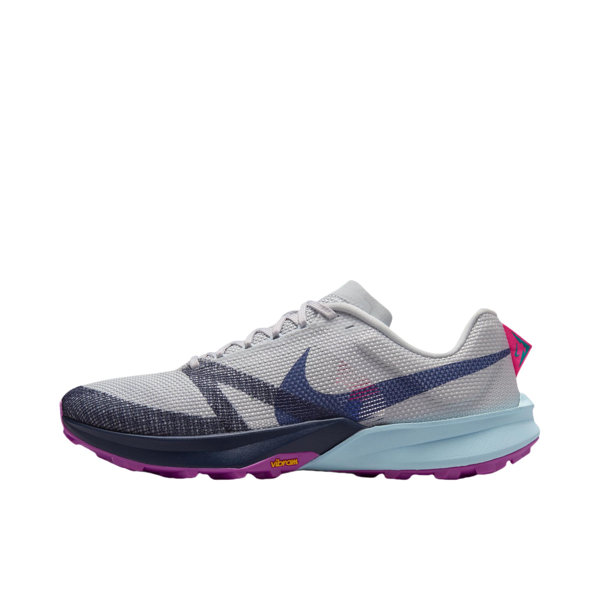 推荐商品：Nike TERRA KIGER 10 跑鞋 柔软防滑耐磨舒适轻便缓震低帮时尚 金属银/深藏青/蓝宝石/冰川蓝/明亮紫/透明粉