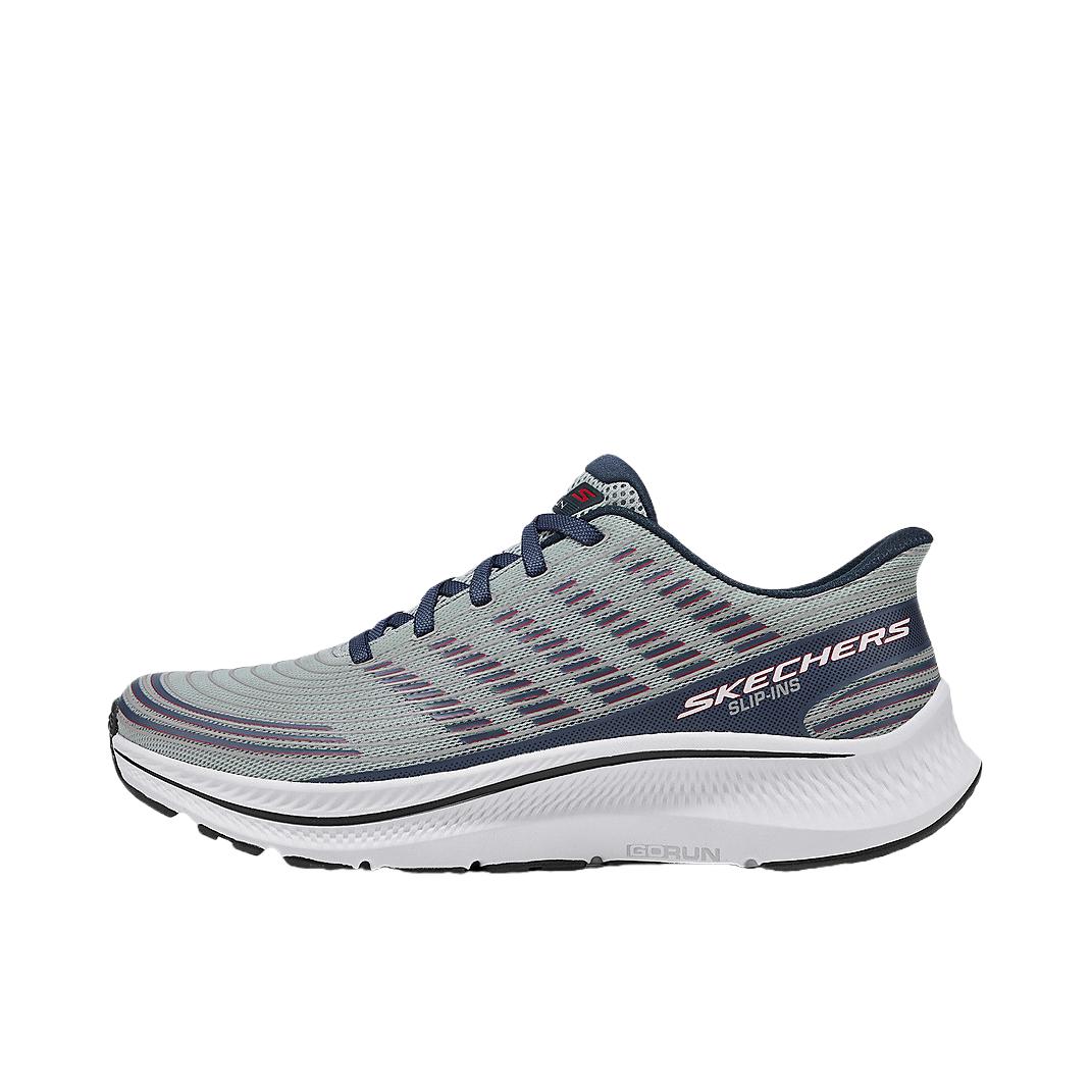 推荐商品：Skechers/斯凯奇 Go Run Consistent 2.0 跑鞋 简约个性舒适潮流 灰色/海军蓝色