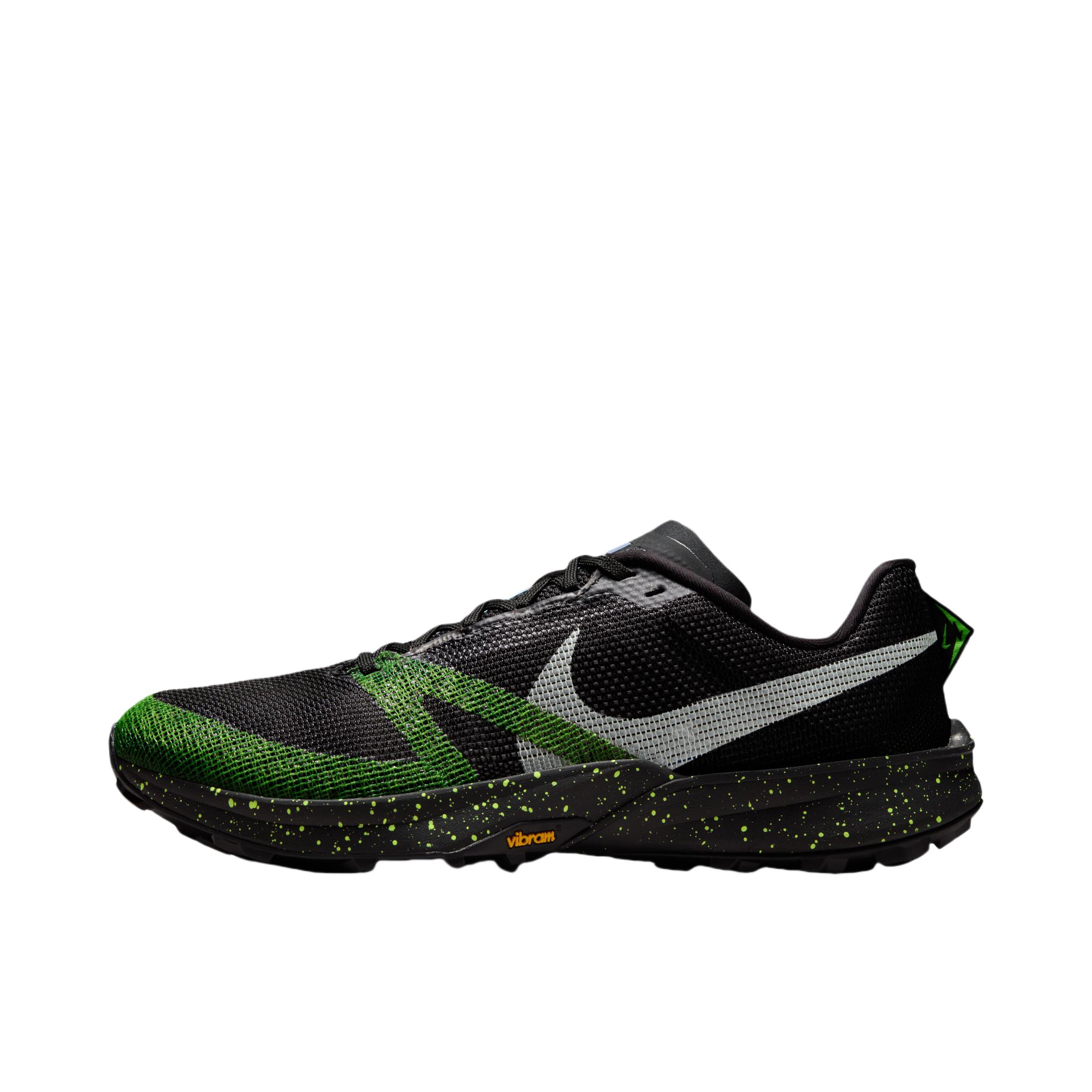 推荐商品：Nike TERRA KIGER 10 跑鞋 柔软防滑耐磨舒适轻便缓震低帮时尚 黑色/幻影灰/荧光冰黄/图腾黑紫/淡紫色